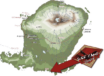 Map of Lombok