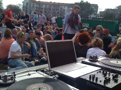 DJ set  at Valborg